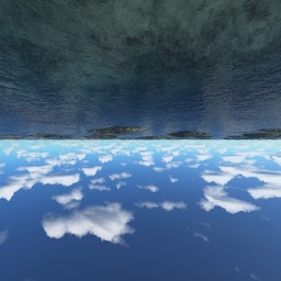 Environment map +Z